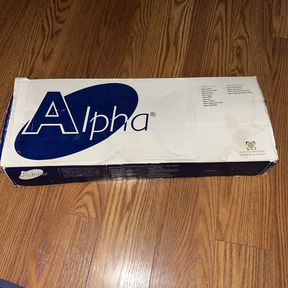 New In Box Willowwood Alpha Gel‎ Lateral Locking Liner, XL, AKL-2631-X